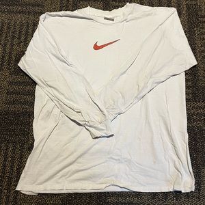 Y2K Nike Center Swoosh Longsleeve Back hit